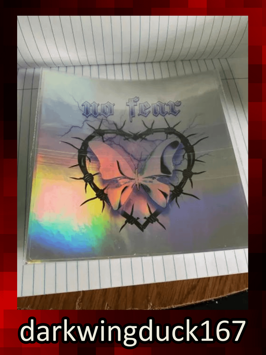 no fear - sticker 2.0 (HOLOGRAPHIC EDITION) product image (3)