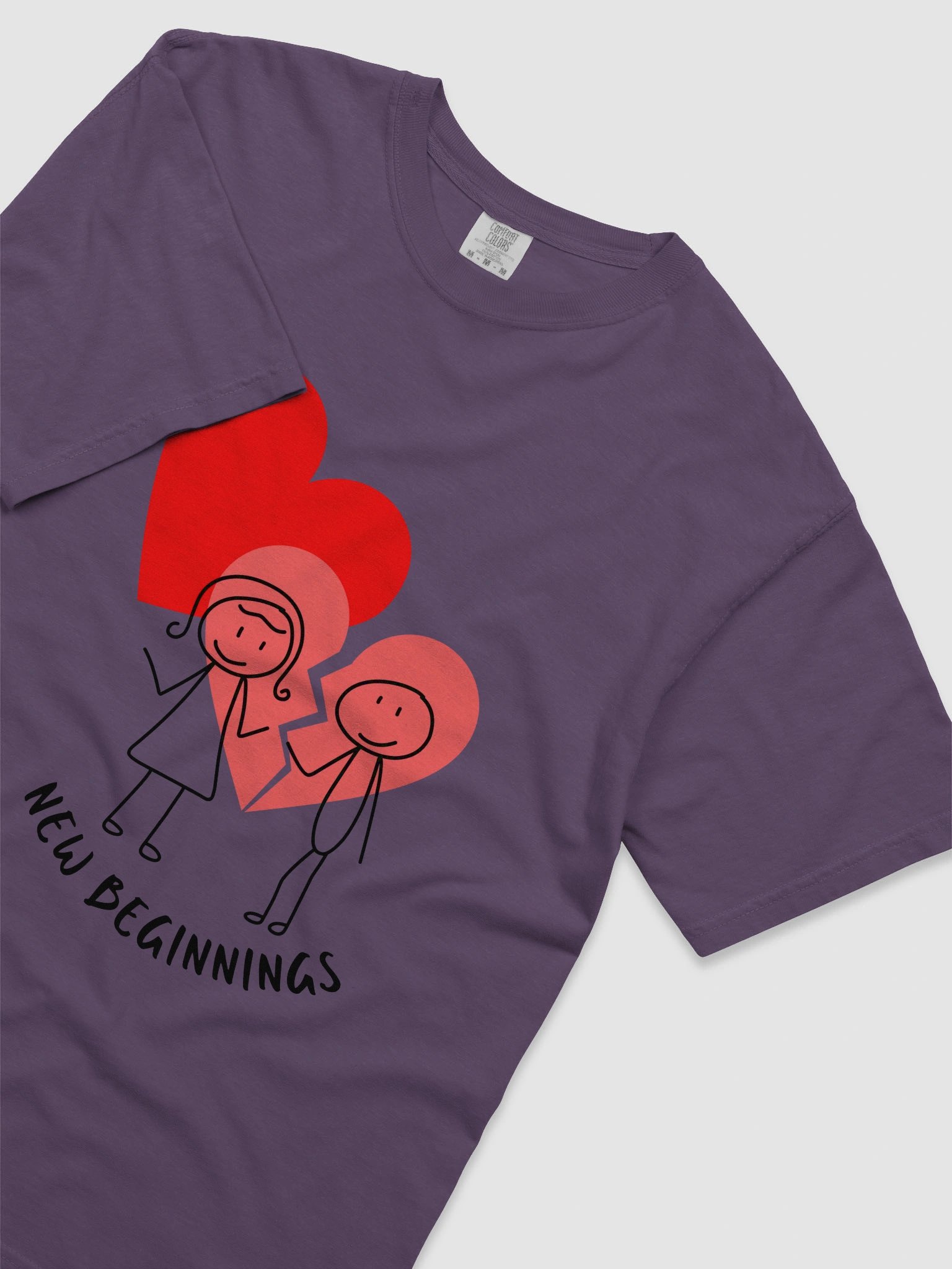 New Beginnings Heavyweight T-Shirt product image (3)