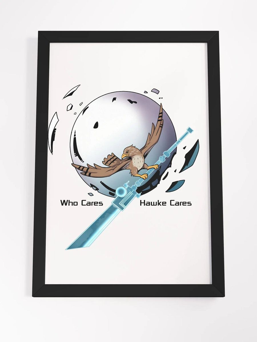 Who cares? Hawke cares! Framed print product image (7)
