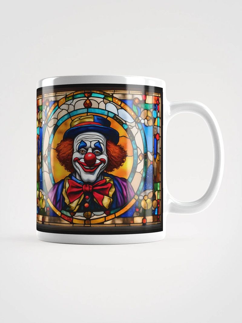 #001 Rusty Stitches Clown Stained Glass Mug