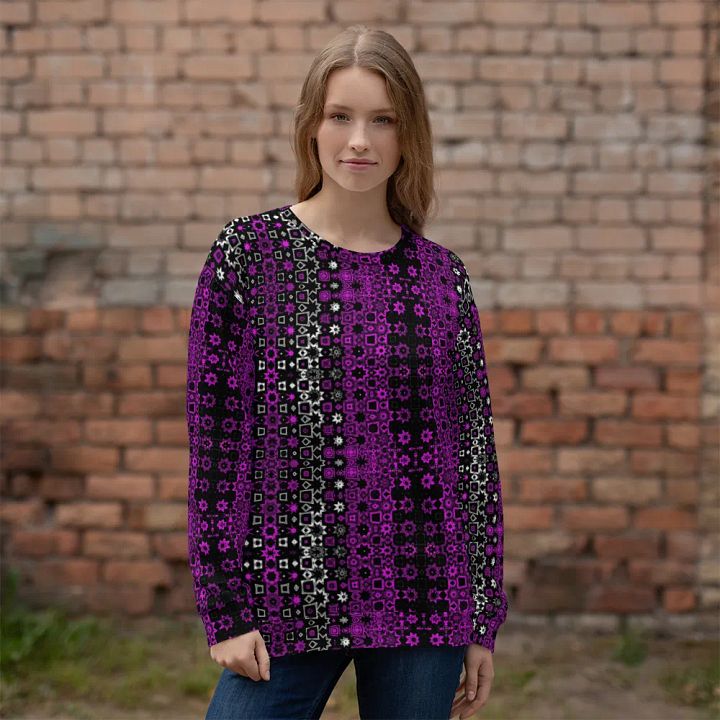 That Stars Pattern Unisex All Over Print Sweatshirt product image (1)