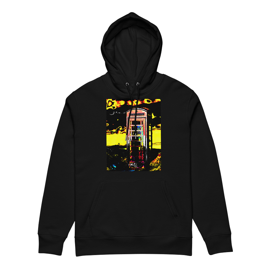 Psychedelic Telephone Booth Unisex Hoodie product image (7)