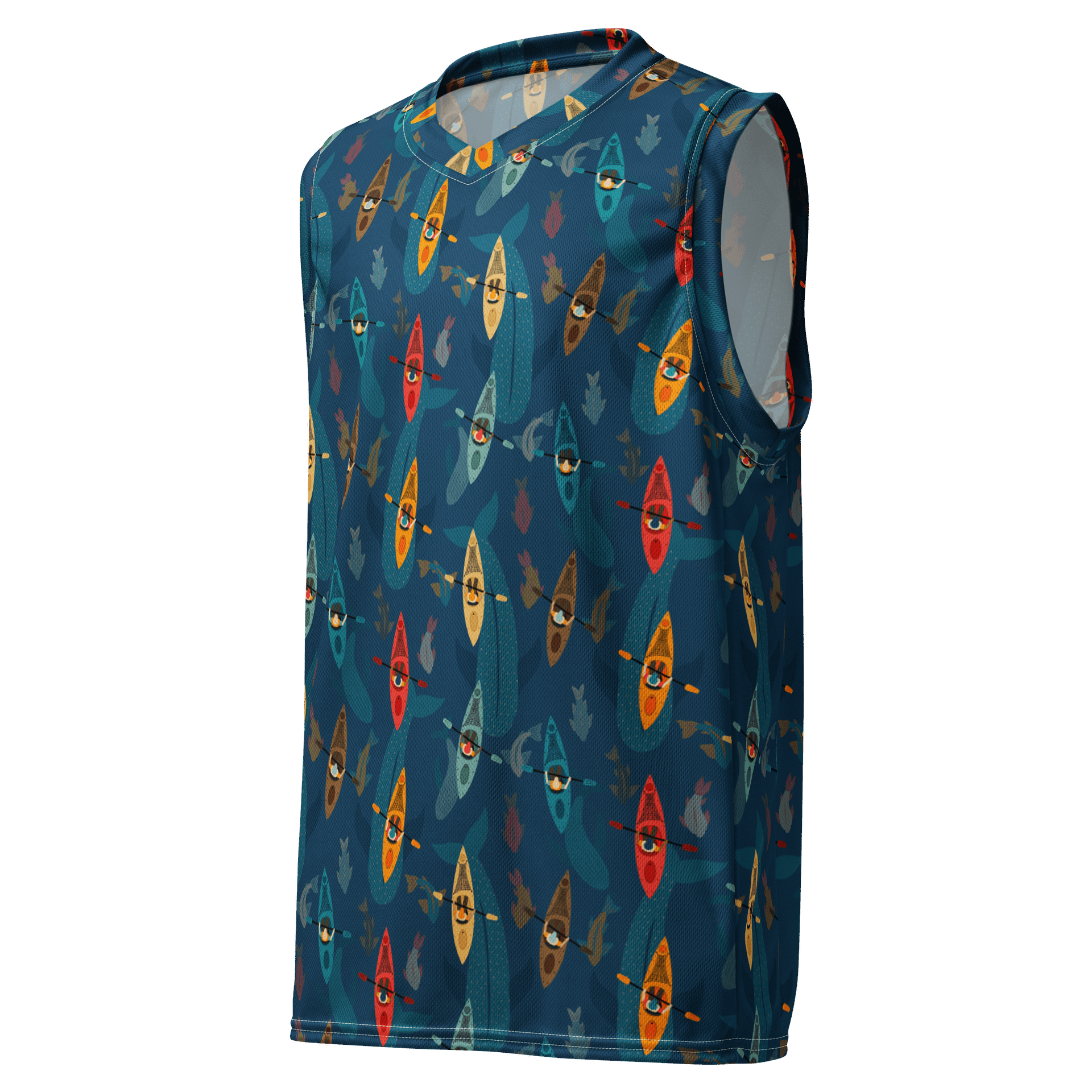 All Over Unisex Basketball Jersey product image (1)