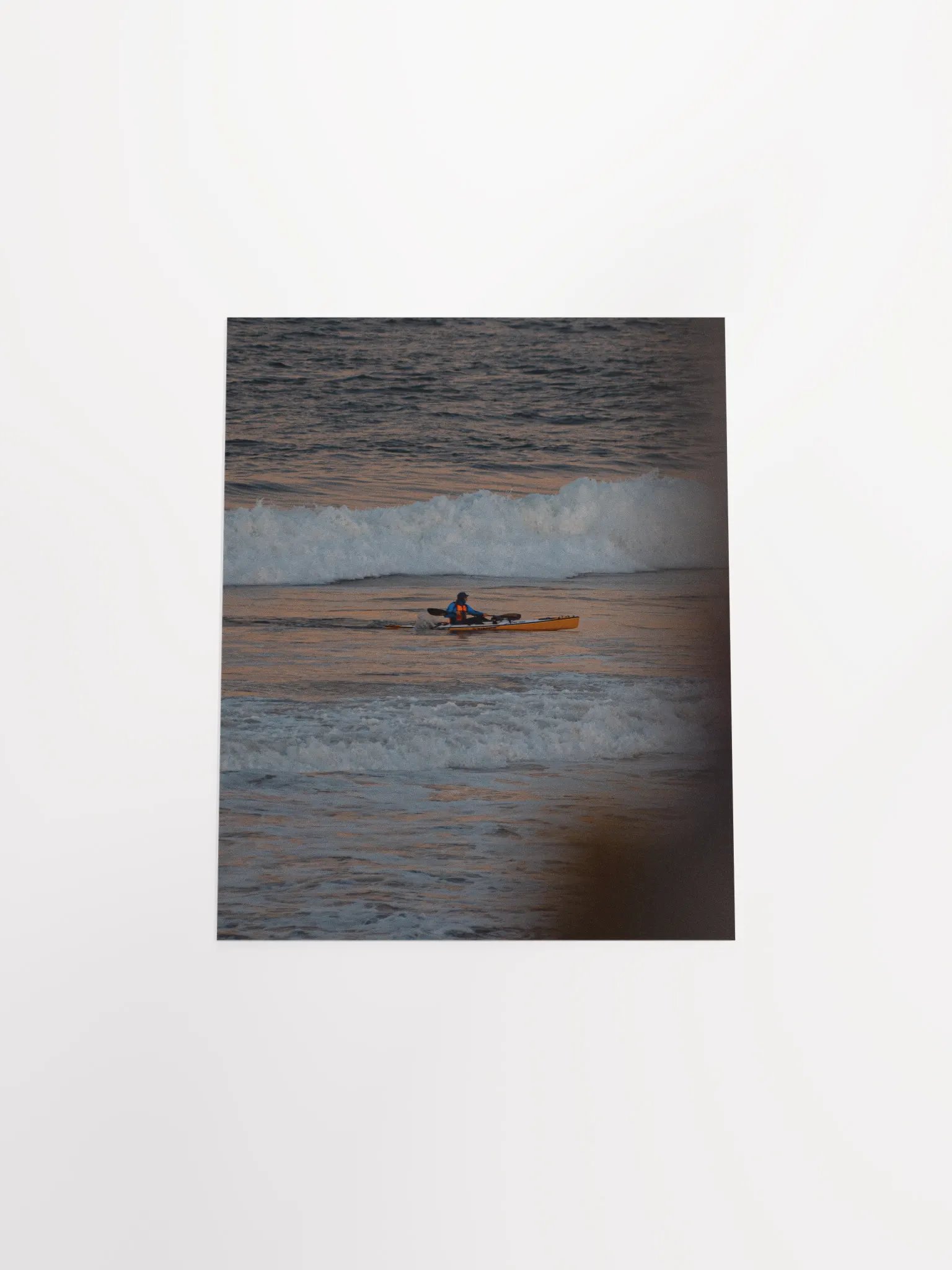 Sunset Serenity Kayak Poster product image (7)