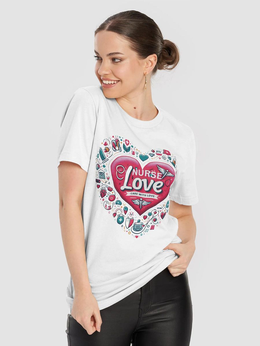 Nurse Love Heart Medical T-Shirt product image (64)