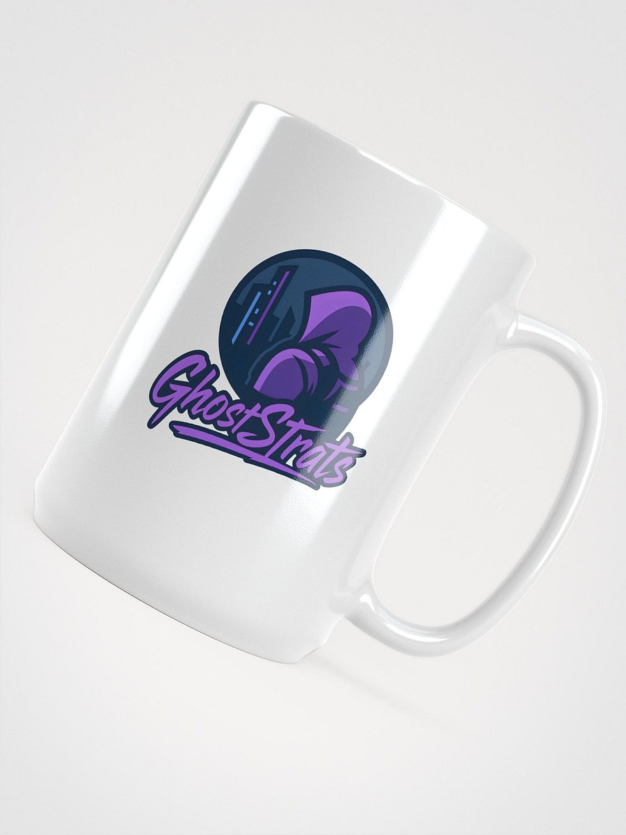 white mug with CyberPunk Theme GS Logo product image (4)