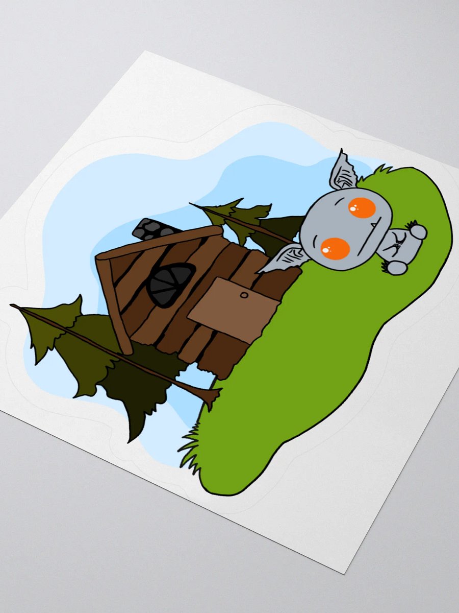Reginald the Hopkinsville Goblin Crytikids Sticker product image (7)