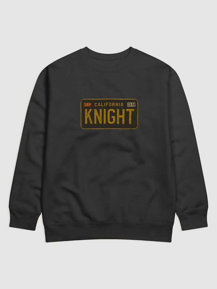California Knight License Plate Sweatshirt product image (1)