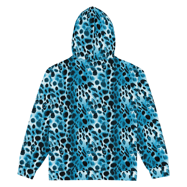 Blue Leopard Hoodie product image (2)