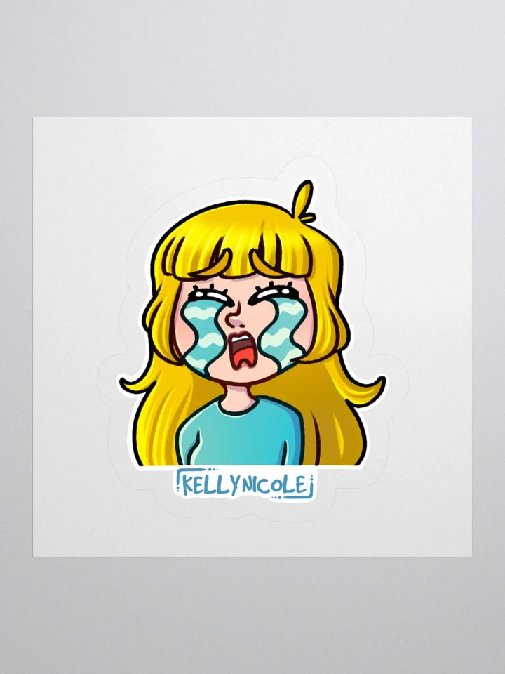Kelly Cry Emote Sticker product image (2)