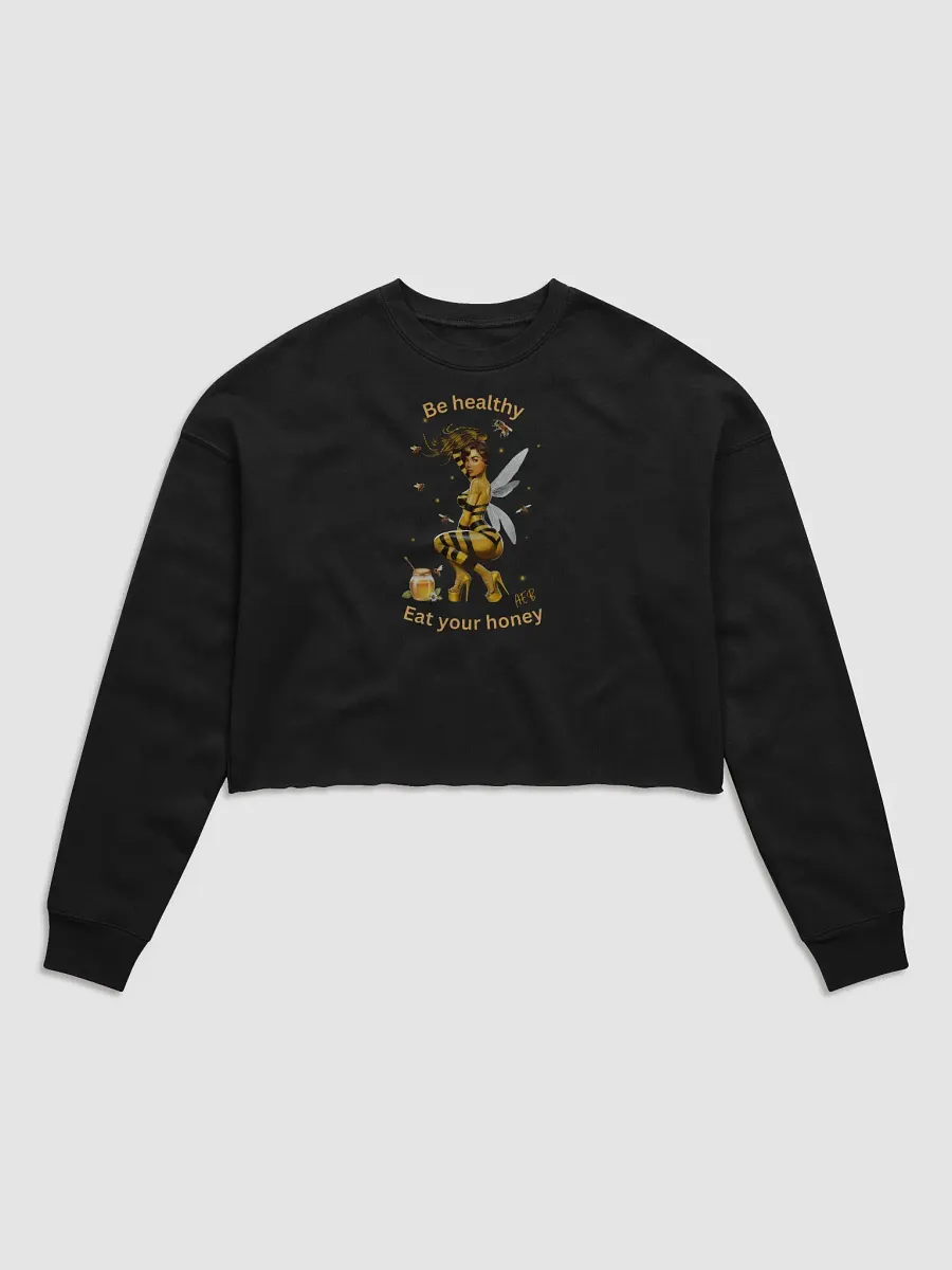 Bee-Healthy Crop Sweatshirt product image (6)