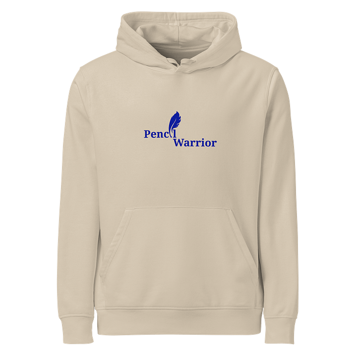 Feathered Pencil Warrior Organic Hoodie product image (1)