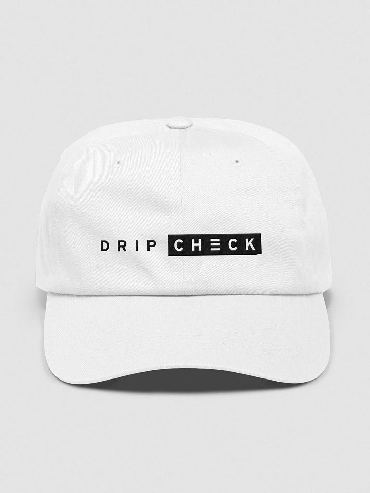 DRIP CHECK HAT - WHITE product image (1)