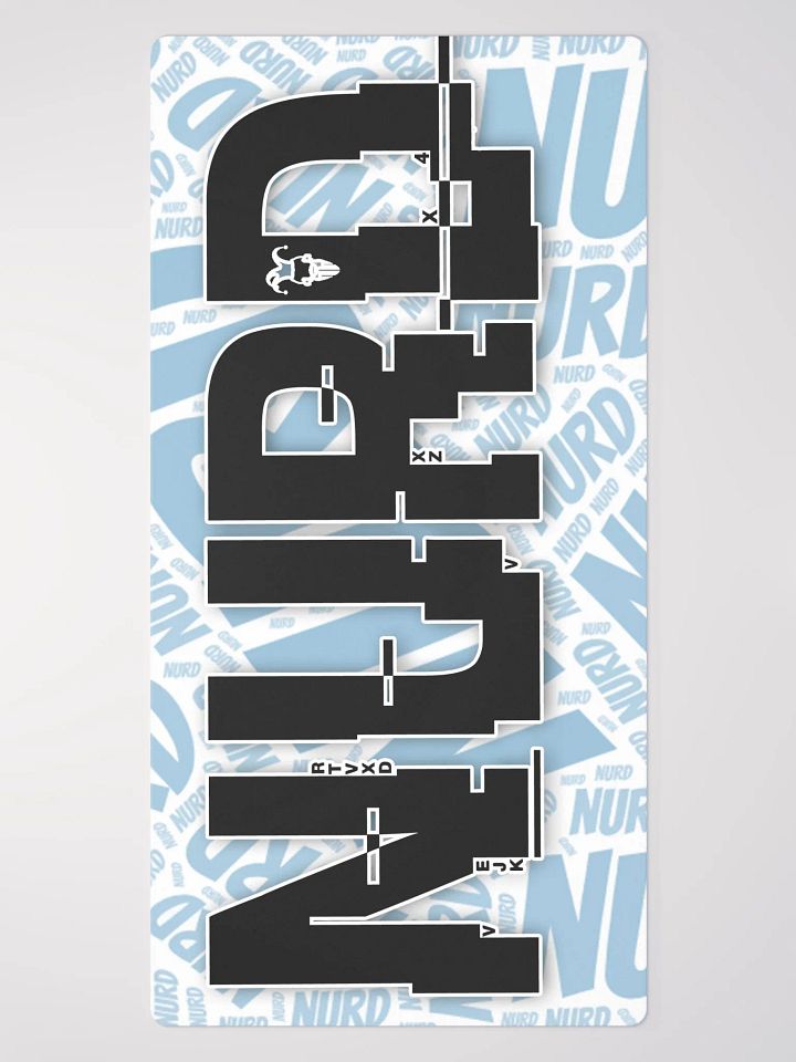 Nurd Glitch Desk Pad product image (2)