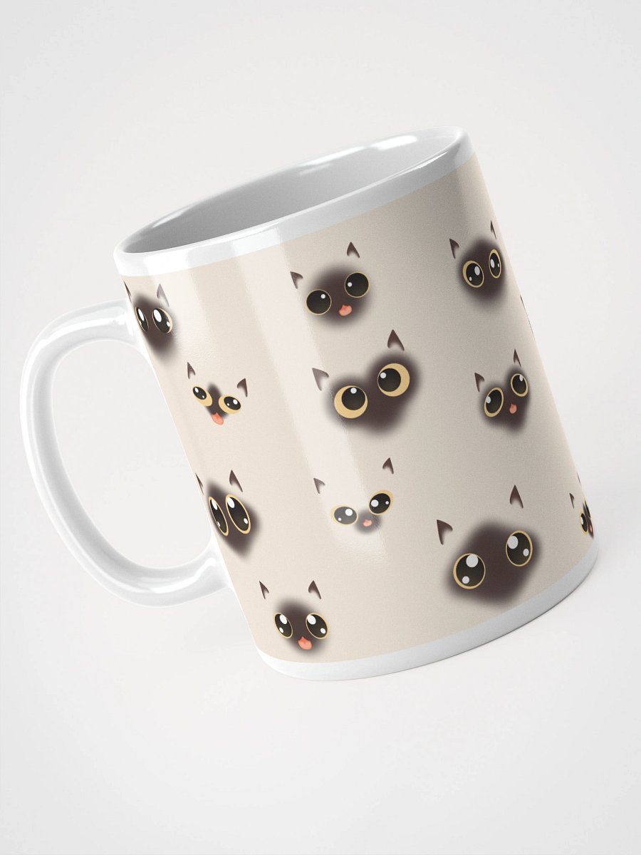 Siamese Cat Faces (Yellow Eyes) Mug product image (10)