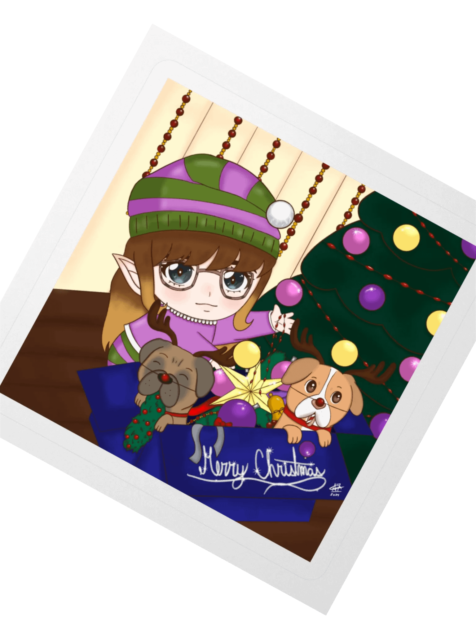 KT KUPKAKE XMAS STICKER product image (2)