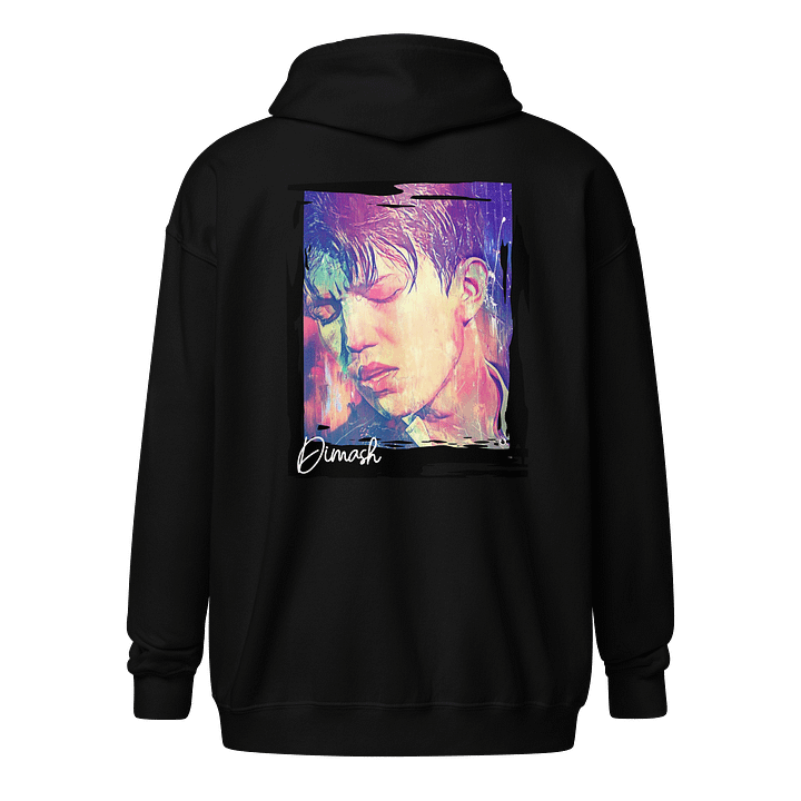 Singer From Kazakhstan Zippered Gildan Unisex Hoodie product image (1)