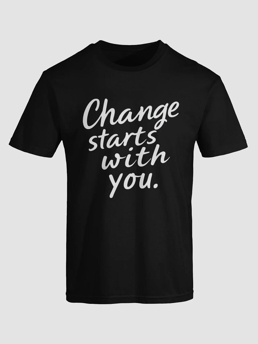 Change Starts With You – Empower Your Journey Inspired by Leonardo DiCaprio’s Vision | Motivational T-Shirt for True Fans product image (5)