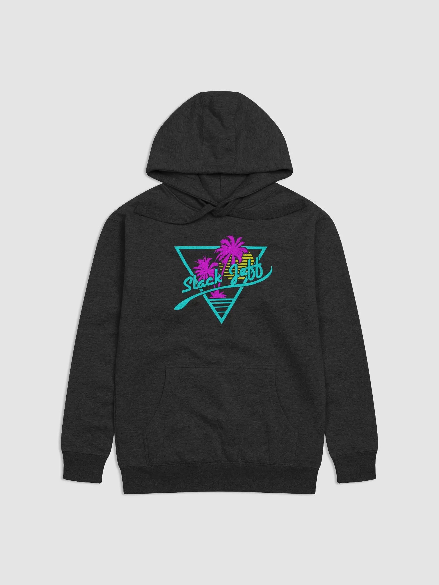 SlackJeff 80's Neon Hoodie product image (7)