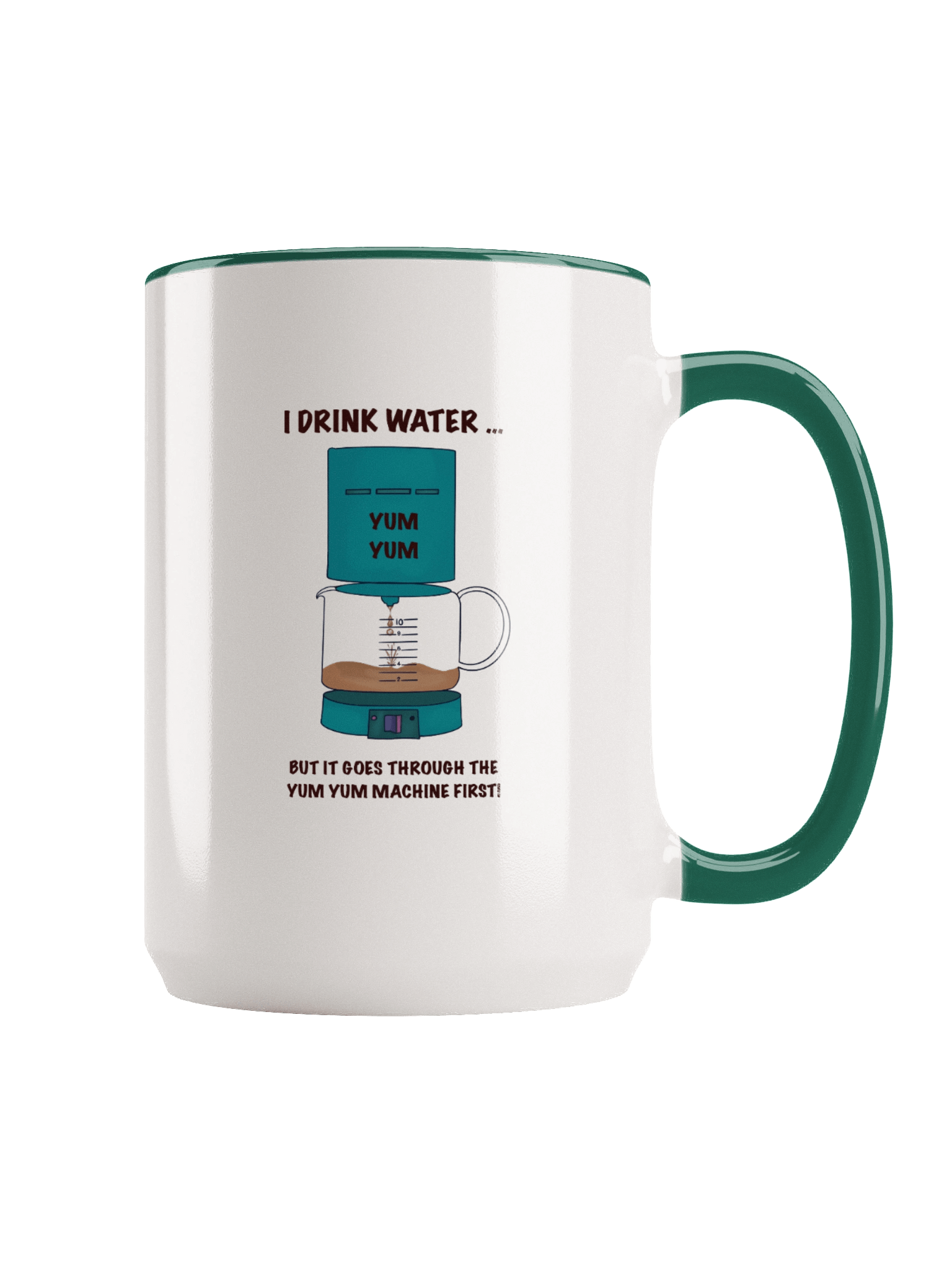 YUM YUM Coffee Maker Ceramic Mug product image (1)