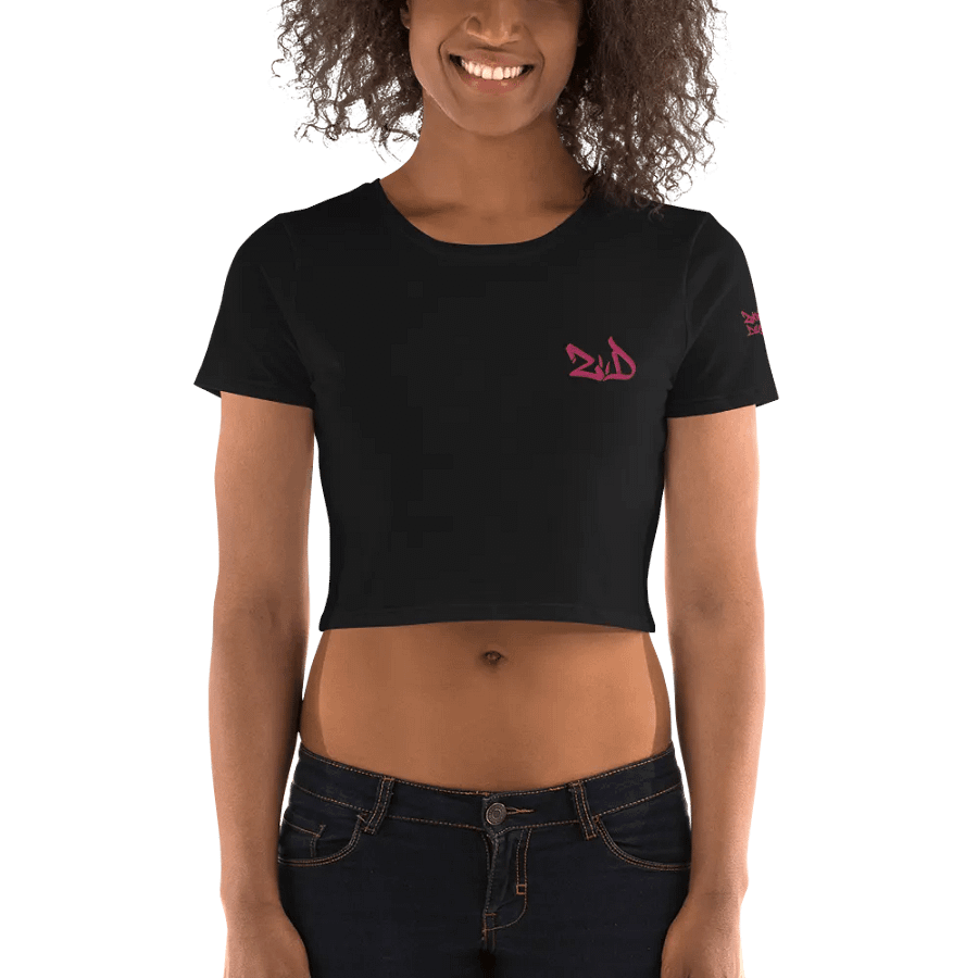 Rogue Red Graffiti Women's Crop Tee product image (1)
