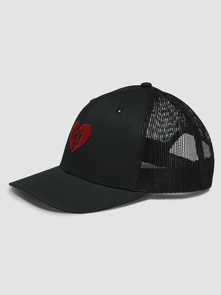 Broken heart skull hat product image (2)