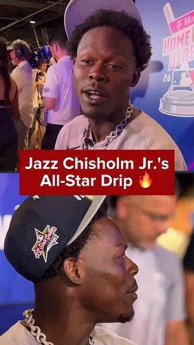 Jazz Chisholm is iced out. 😮‍💨🧊