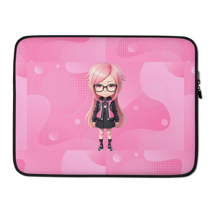 (PINK CHIBI) K Laptop Sleeve product image (2)