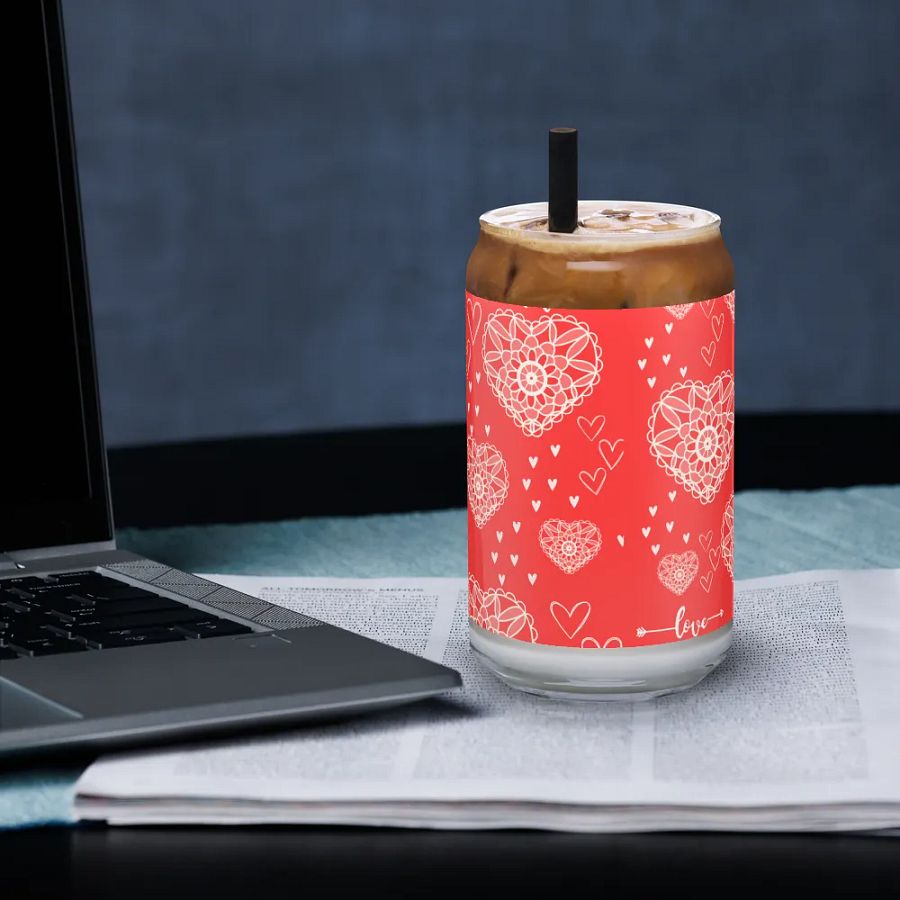 Love-Struck Can-Shaped Glass product image (3)