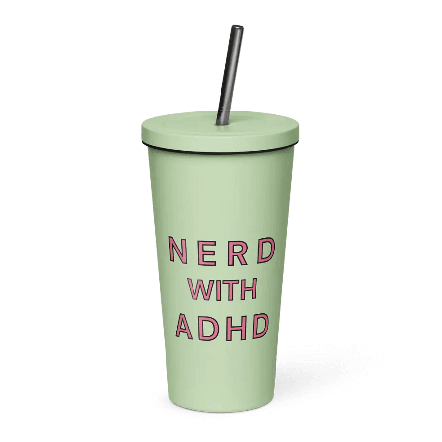 Nerd With ADHD Insulated Tumbler product image (1)