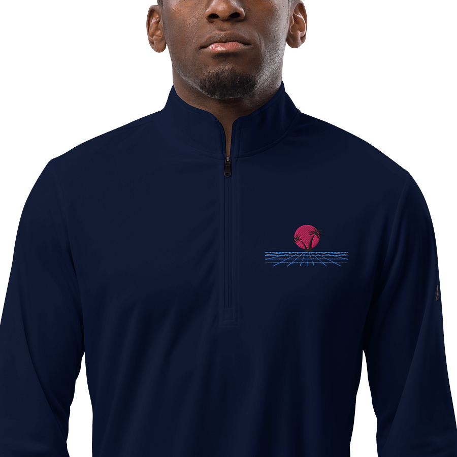 Neon Palms Retro Quarter-Zip Pullover product image (1)