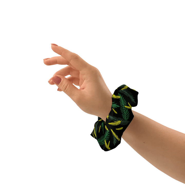 JoBeths' Print Scrunchie Yellow, Black & Green product image (1)