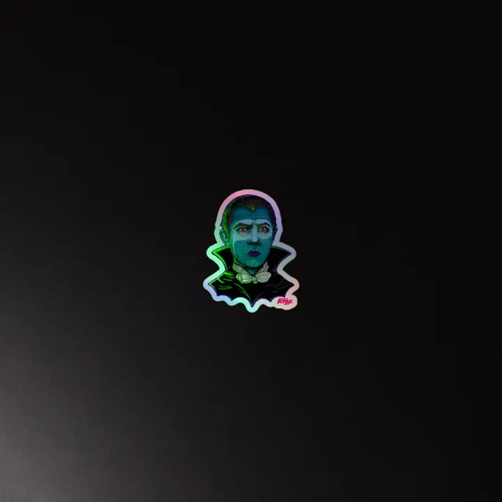🧛 Bela Lugosi's Dracula 1931 Holofoil Sticker product image (2)
