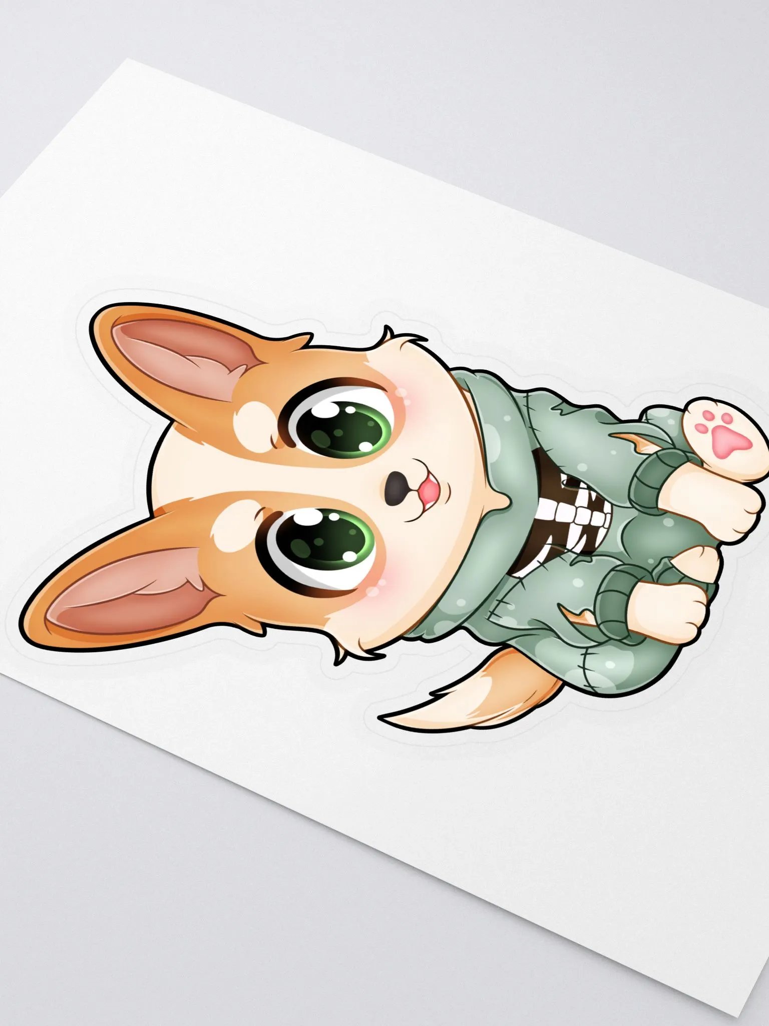 Corgi Sit Sticker product image (3)