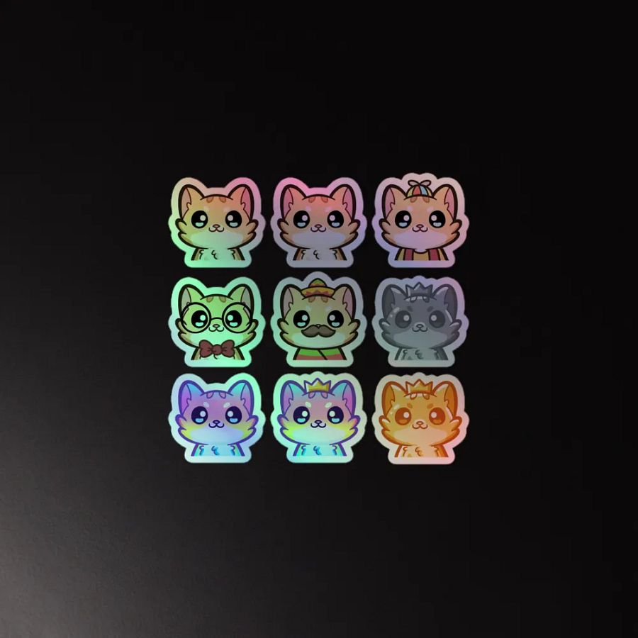Toti Badges Hologram Stickers product image (2)