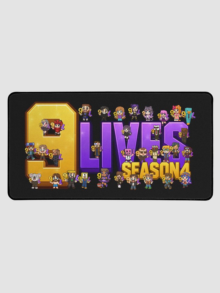 9 Lives Season 4 Participant Desk Mat 15.5" x 31.5" product image (1)