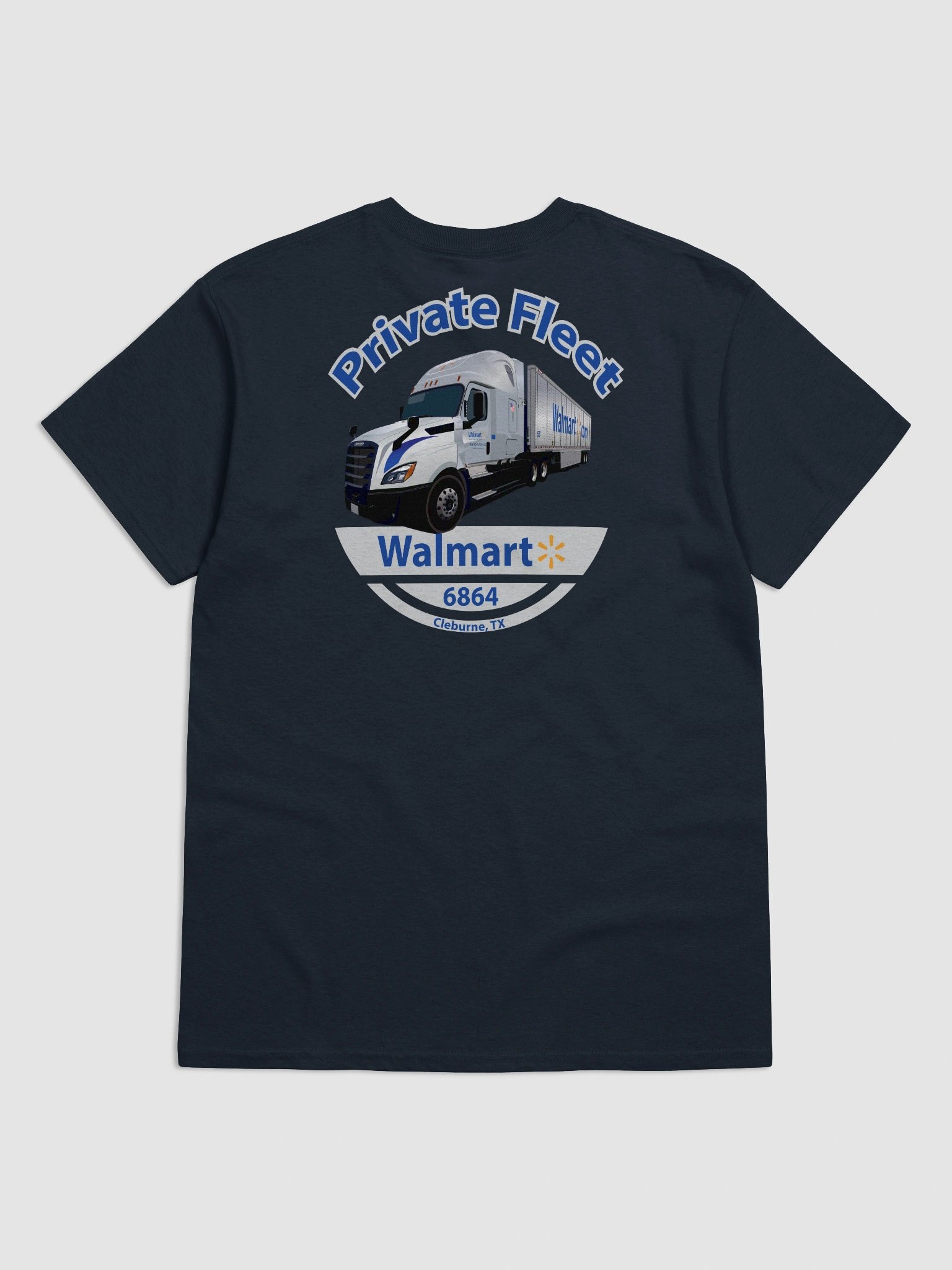 6864 Cleburne Walmart Private Fleet tshirt product image (1)