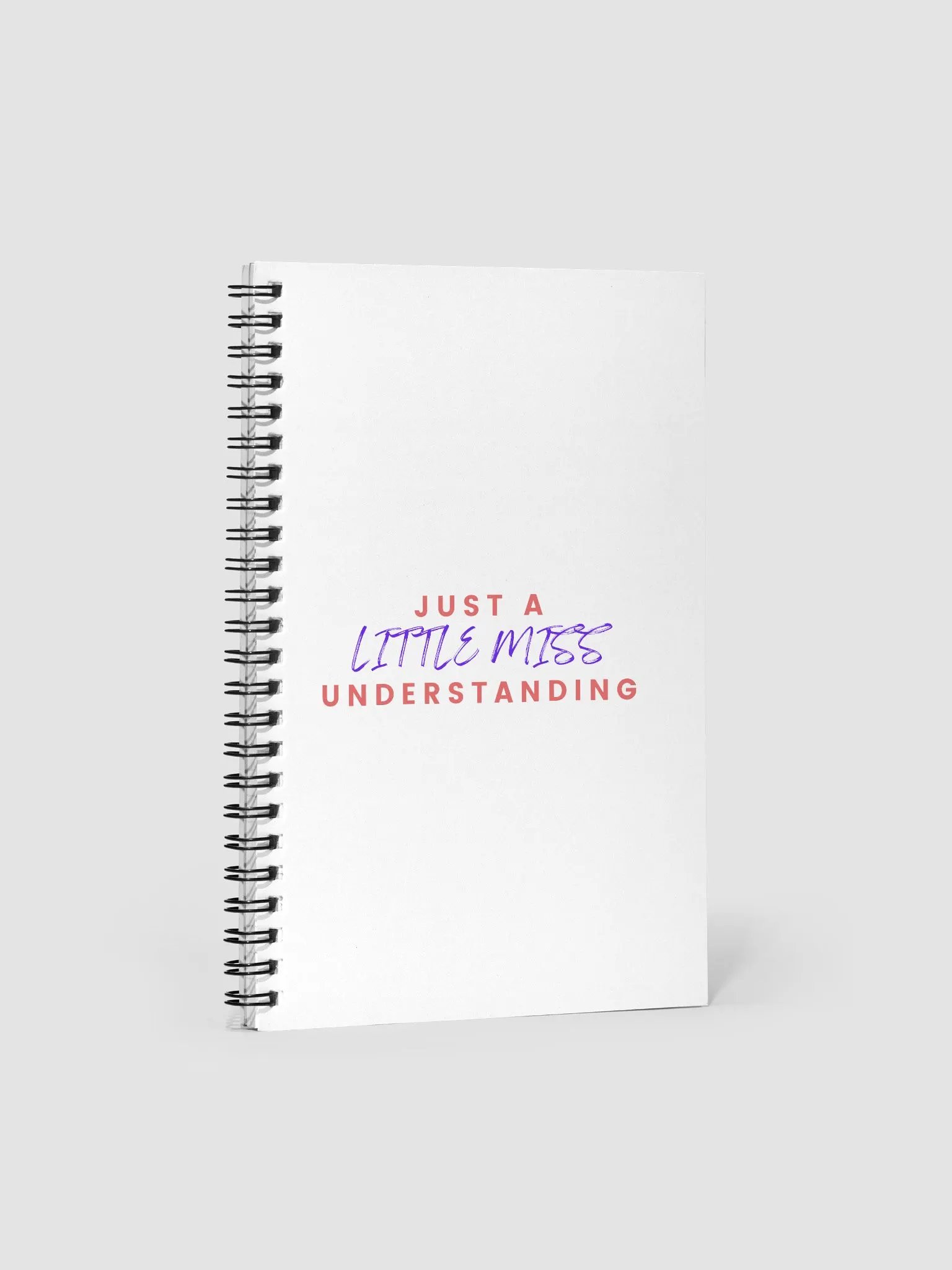LMNZ - LittleMiss Understanding Spiral Notepad product image (1)