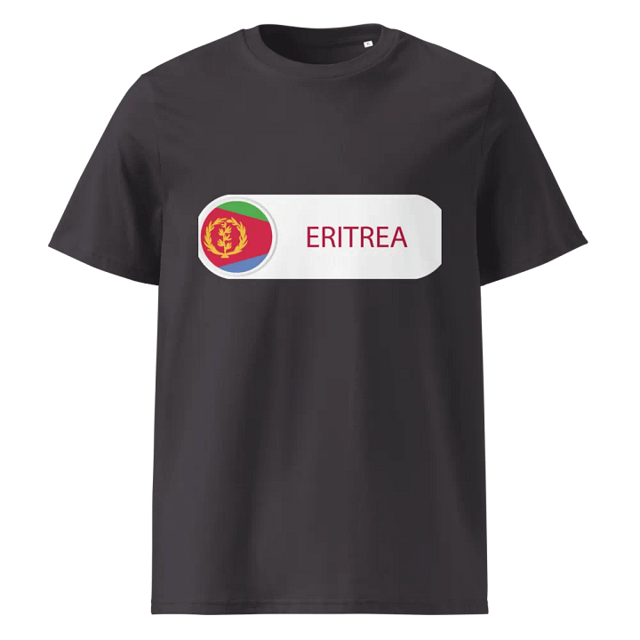 Eritrea Flag Emblem Organic Tee product image (5)