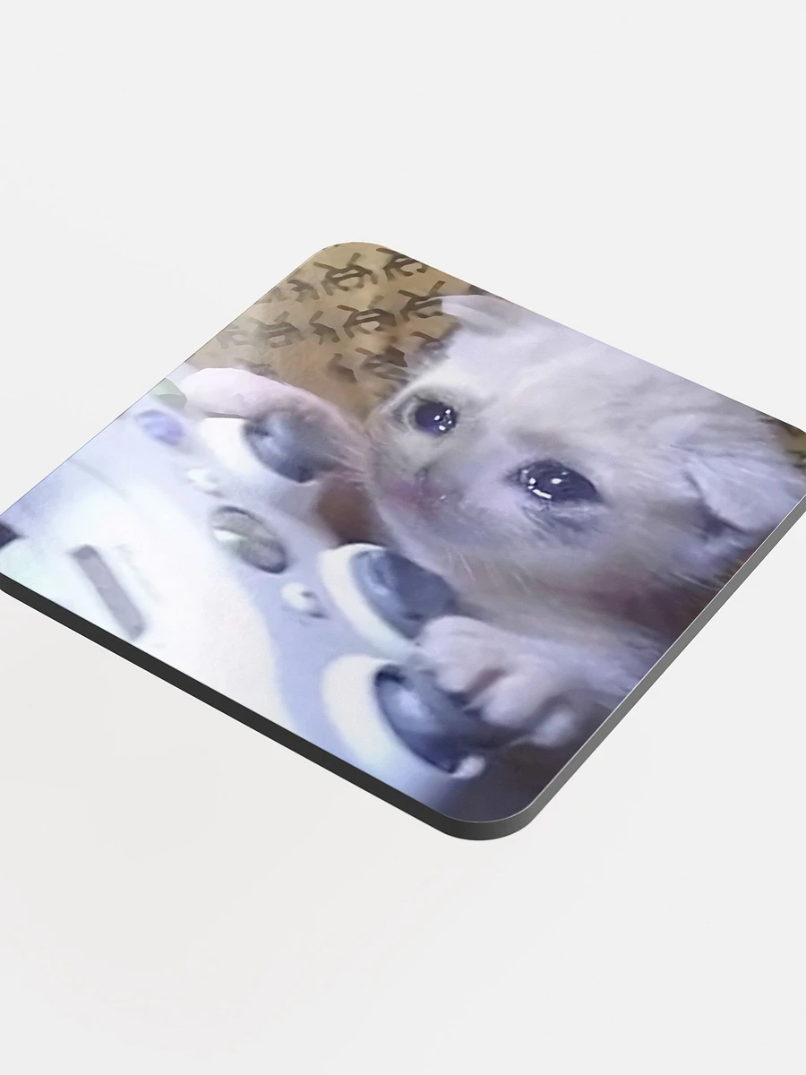 Glossed Cork Coaster: Meme Cats product image (4)