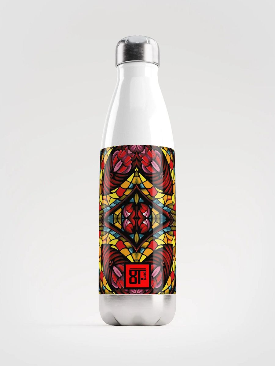 8T Sips Mosaic Stainless Steel Water Bottle product image (1)