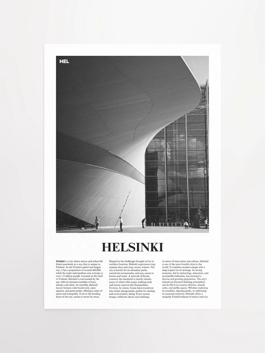 Helsinki 02 Newspaper Poster product image (5)