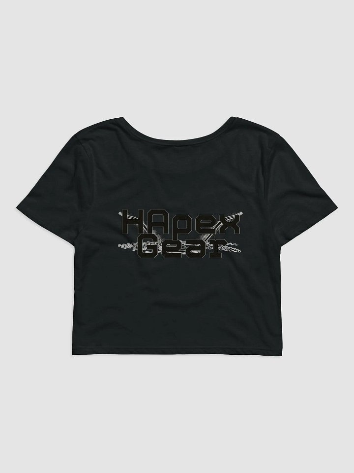 Women's Crop Tee - Black HApex Gear Black Logo product image (1)