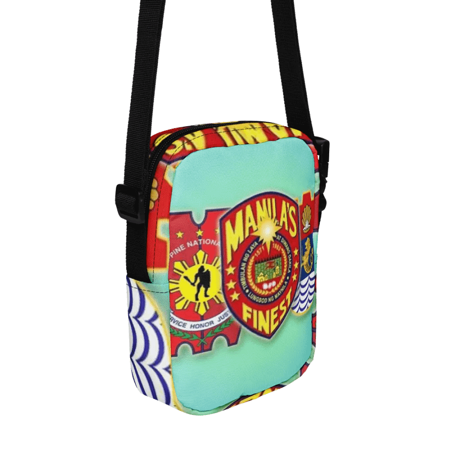 Buhay Tuklas Gen Tom Ibay Manila's Finest Emblem All-Over Print Crossbody Bag product image (3)