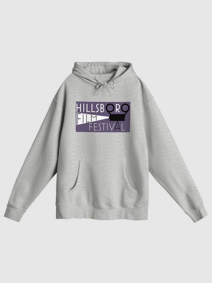Hillsboro Film Festival Grey Logo Hoodie product image (1)
