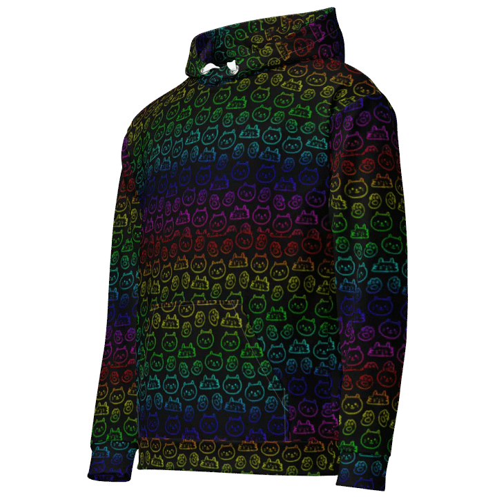 Rainbow Cat Design - Black product image (2)