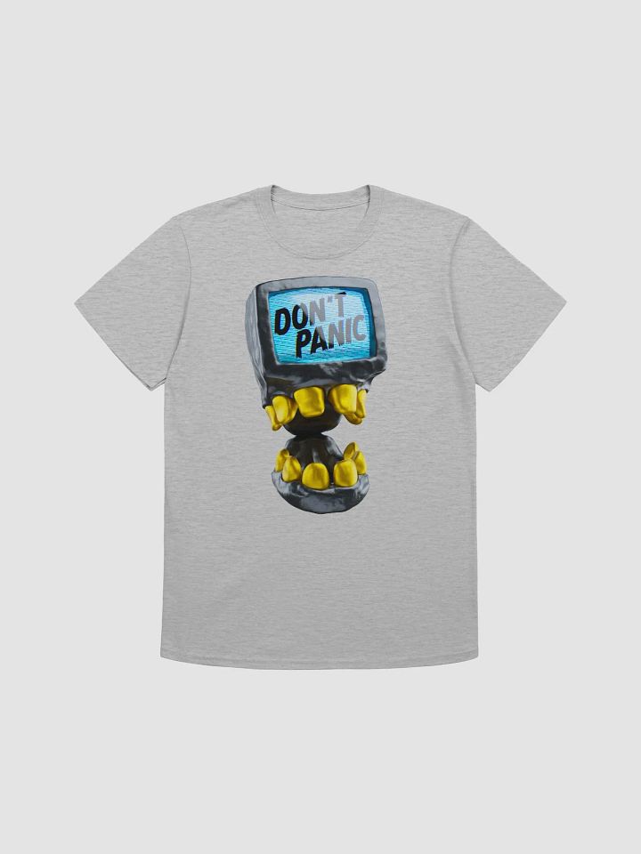 Don't Panic TV Skull T-Shirt product image (16)