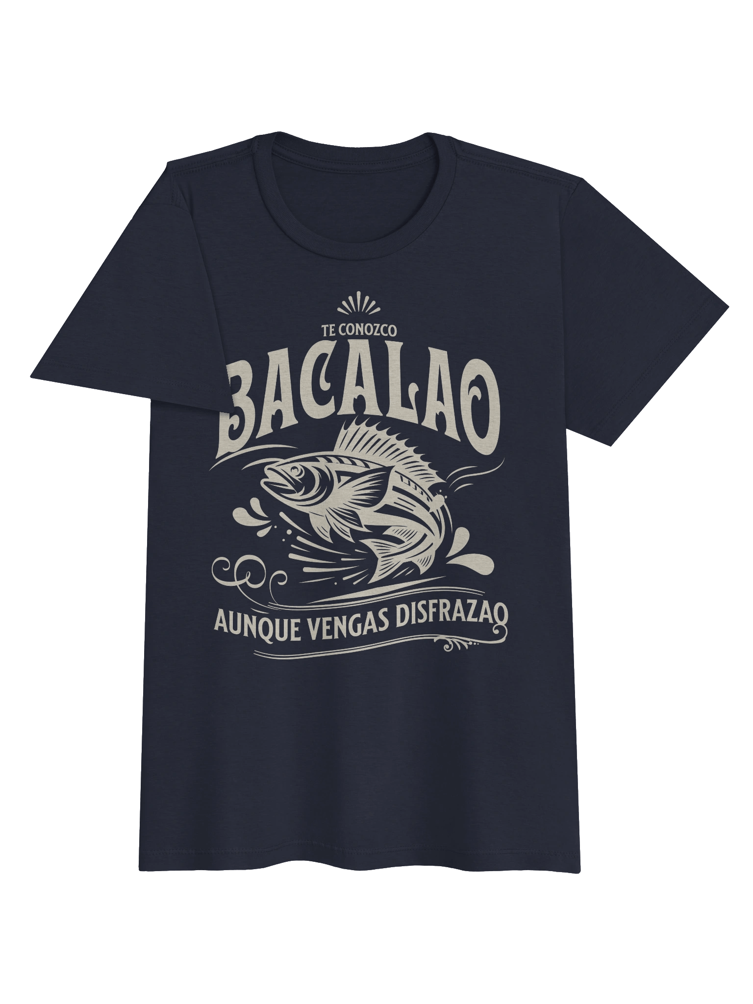 Te Conozco Bacalao T-Shirt Mujer product image (2)