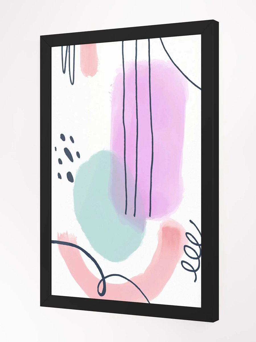 Expressive Abstraction Framed Poster product image (10)