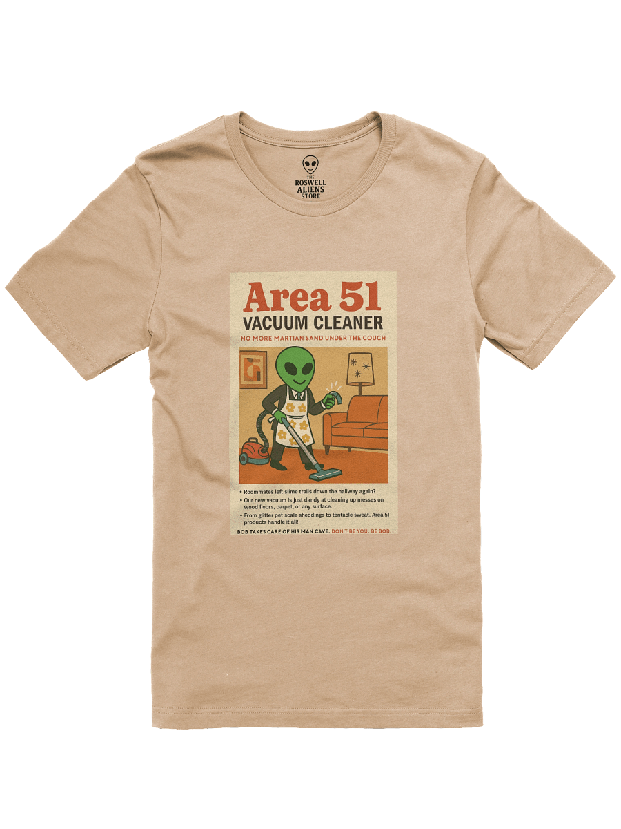 Area 51 Vacuum Cleaner Man Cave Roswell Aliens 1950's Retro Poster product image (13)